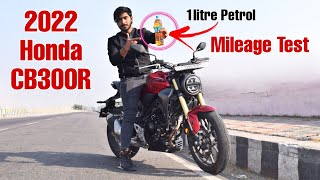 Honda CB300R Mileage Test😍  City amp Highway Mileage Test⚡  Shocking Results 😱 [upl. by Ecidna884]