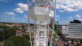 reusenrad onride Tilburgse kermis zaterdag 23 juli 2022 [upl. by Portie]