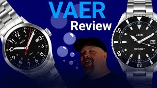 VAER Field Watch and 42mm Diver Review [upl. by Ardnuhsal]