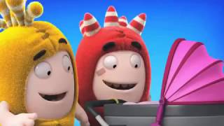 Baby Bubbles and Fuse  Oddbods Cartoon [upl. by Arabeila892]