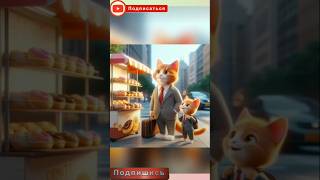 cat cat story catlovershortshomeanimationfunnycutecartooncatyoutubeshorts [upl. by Perr]