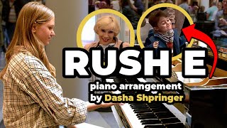 Rush E Piano arrangement by Dasha Shpringer Piano cover [upl. by Guildroy401]