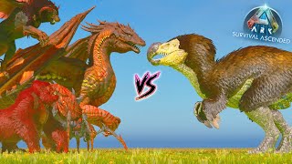 DODOREX vs THE ISLAND GUARDIANS  MANTICORE  Ark Ascended Battle Ep50 [upl. by Cassi]