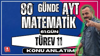 🟥 TÜREV 11 ✅ Parçalı Fonksiyonun Türevi  80 Günde AYT Matematik  AYT Matematik Kampı [upl. by Atteuqram]