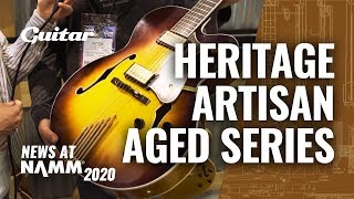 Heritage shows off secret ageing technique at NAMM2020 with seriously impressive results [upl. by Blinni391]