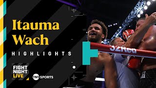 HAMMERED IN TWO 💥  Moses Itauma vs Mariusz Wach  Fight Night Highlights JoyceChisora 🇬🇧 [upl. by Cahan560]