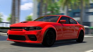 Dodge Charger SRT Hellcat Redeye Widebody 2021  Mod  Euro Truck Simulator 2 v150 [upl. by Goldshlag]