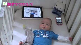 Videoreview Alecto IVM150 Smart Baby Monitor  Testmamanl [upl. by Wetzel290]