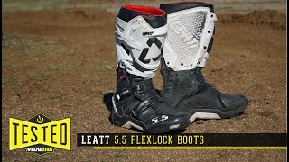 Tested Leatt GPX 55 FlexLock Boot Review [upl. by Durrej561]