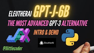 GPTJ6B  Most advanced GPT3 Alternative for AI Text Generation  Intro amp Demo [upl. by Orimlede655]