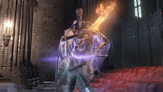 Dark Souls 3 Pontiff Sulyvahn Boss Fight 4K 60fps [upl. by Airet939]