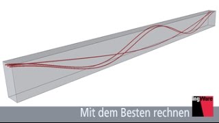 AxisVM 12  Vorspannung de [upl. by Aehsel391]