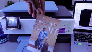 How To Print Photo From Computer To HP Officejet Pro 8135e All In One Wireless Printer [upl. by Joli]