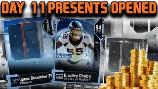 DAY 11 PRESENTS OPENED  2 MILLION MORE COINS  MADDEN 19 ULTIMATE TEAM [upl. by Led580]