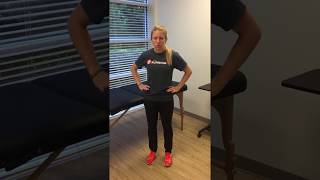 Transverse Abdominis TA set step 1 for back pain [upl. by Naimaj562]