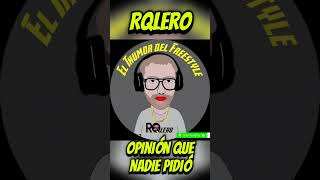 RQlero dando una opinión que nadie le pidió freestyle quesada video viral aczino [upl. by Imik386]