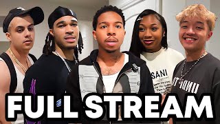 Deshae Frost amp Brooklyn Visits The FaZe House FULL STREAM [upl. by Aikat536]