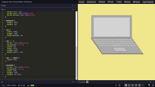 ASMR Programming  LAPTOP in HTML amp CSS  No Talking [upl. by Barcroft]