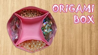 Origami Box  Origami Easy [upl. by Urbain]