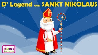 D’Legend von Sankt Nikolaus La légende de Saint Nicolas ⒹⒺⓋⒶ Conte Noël Alsace Lorraine [upl. by Malamud494]