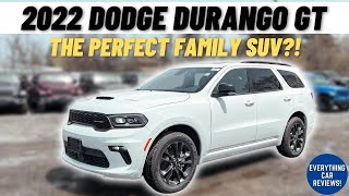 2022 DODGE DURANGO GT Full Review  Is It The PERFECT Family SUV [upl. by Ennylcaj]