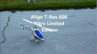 Align TRex 600 Nitro Limited Edition [upl. by Eilah]