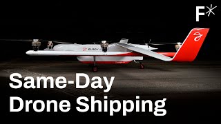 This startup is bringing sameday drone shipping to everyone in the world [upl. by Alyal757]