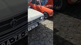 Datsun amp Toyota in a classic car meet Queluz Portugal [upl. by Ylicis]