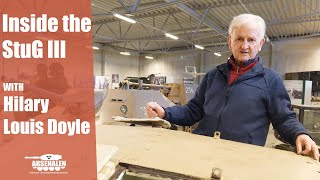 Inside the StuG III with Hilary Louis Doyle  Arsenalen Swedish Tankmuseum [upl. by Crist275]