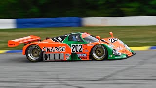 Mazda 767B  IMSA RX7 at 2024 HSR Mitty [upl. by Einwat]