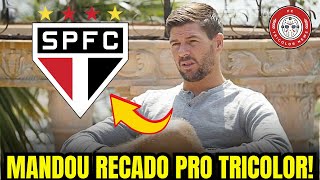 AGITOU A TORCIDA CRAQUE DO LIVERPOOL MANDA MENSAGEM PRO SÃO PAULO NOTÍCIAS DO SÃO AULO HOJE [upl. by Byrom]