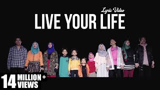 Gen Halilintar  Live Your Life Lyric Video [upl. by Rufena]