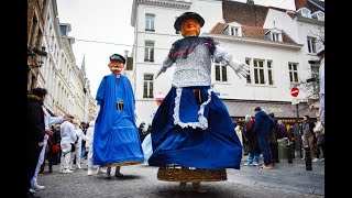 BRUXELLES  HOMMAGE AUX CHEFS DE LA FANFARE DU MEYBOOM [upl. by Einegue112]