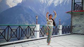 Moloyo Batashe মলয় বাতাসে Sahana BajpaieNew bengali single Creative Dance Cover Ashna Singha [upl. by Adriana]