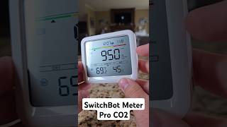 Breathe Easy with CO₂ Monitoring 🌿 SwitchBot Meter Pro SmartHome AirQuality CO2Monitor [upl. by Valiant]