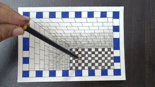 3d hole drawing easy [upl. by Orose]