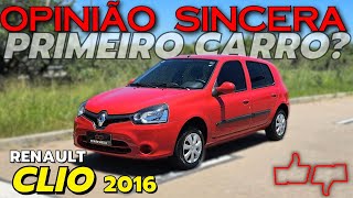 Renault Clio 2016  Melhor primeiro carro Completo manutenção barata econômico e por R 30 mil [upl. by Anileh]