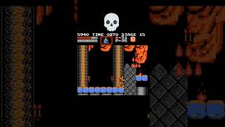 Castlevania NES Grim Reaper Boss Block 5 [upl. by Biagio193]