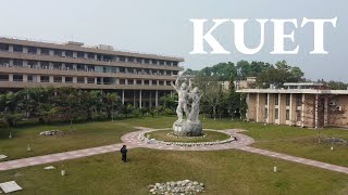 Khulna University of Engineering amp Technology KUET  Drone view [upl. by Atikaj]