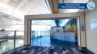 【Amex Centurion Lounge HKG】美國運通機場侯機室 American Express Centurion Lounge Hong Kong [upl. by Okorih231]