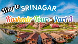 Kashmir in October Kashmir vlogSrinagar First day Part 3 Bengali Vlog 🌷 [upl. by Qifar]