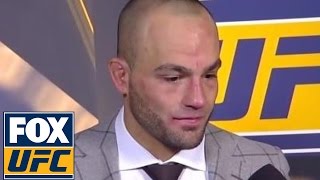 Eddie Alvarez interview after losing to Conor McGregor in New York City  UFC 205 [upl. by Tito]