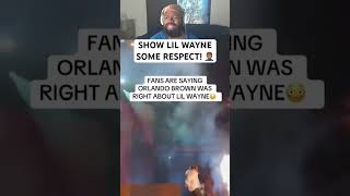 The Lil Wayne Slander Gotta Stop 🤦🏽‍♂️ reaction orlando lilwayne interview podcast shorts [upl. by Riem557]