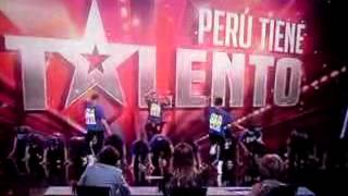 Peru Tiene Talento TFS Dance Crew baile 22092012 [upl. by Anaujik]