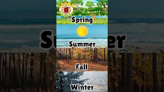 Seasons Song  Learn Season Names for Kids  Four Seasons Nursery Rhymes  Best Preschool Songs [upl. by Annoda]