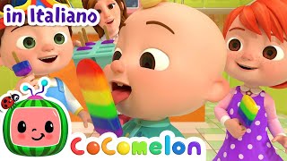 Impara i colori con il ghiacciolo di color arcobaleno  CoComelon Italiano  Canzoni per Bambini [upl. by Eliott]