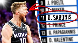 WHAT HAPPENED to the 10 Players Drafted Before Domantas Sabonis [upl. by Ladnor]