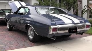 Old School Drag Test  1970 Chevelle SS 396 375 HP  L78 4 speed  14 mile Road Test TV ® [upl. by Dragde]