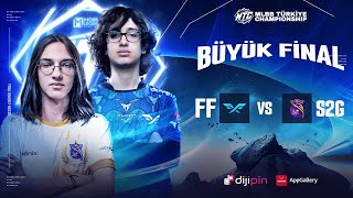 MTC 4SEZON BÜYÜK FİNAL FF VS S2G  Mobile Legends  mtc zirveyeulaş [upl. by Ahsatan]