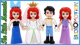 The Little Mermaid Short Story with LEGO Minidolls [upl. by Eelorac511]